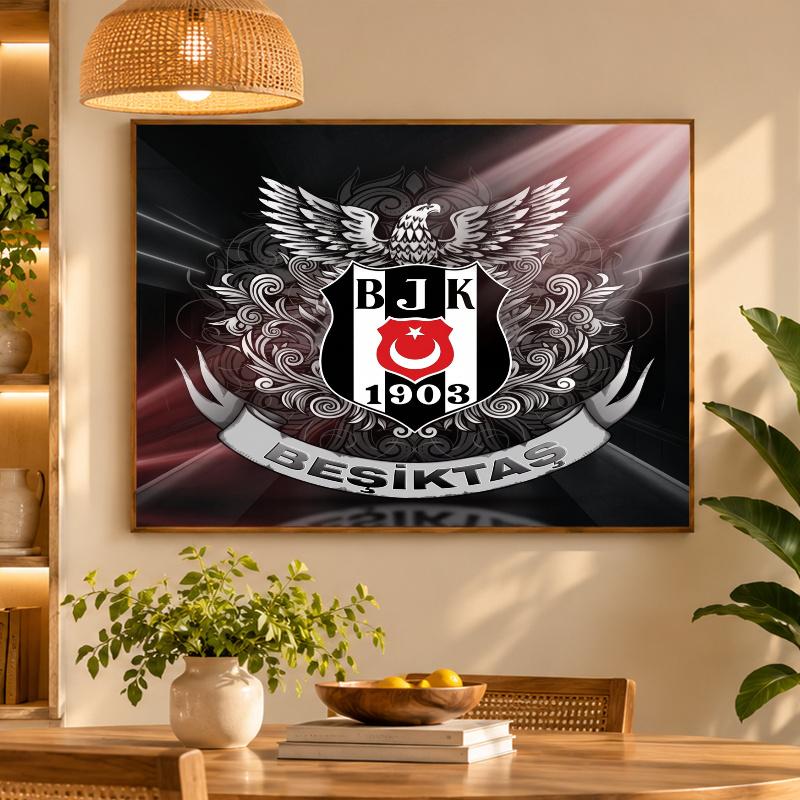 5D Diamond Painting Beşiktaş FC DIY Full Drill Diamond Art Kit Home Decoration