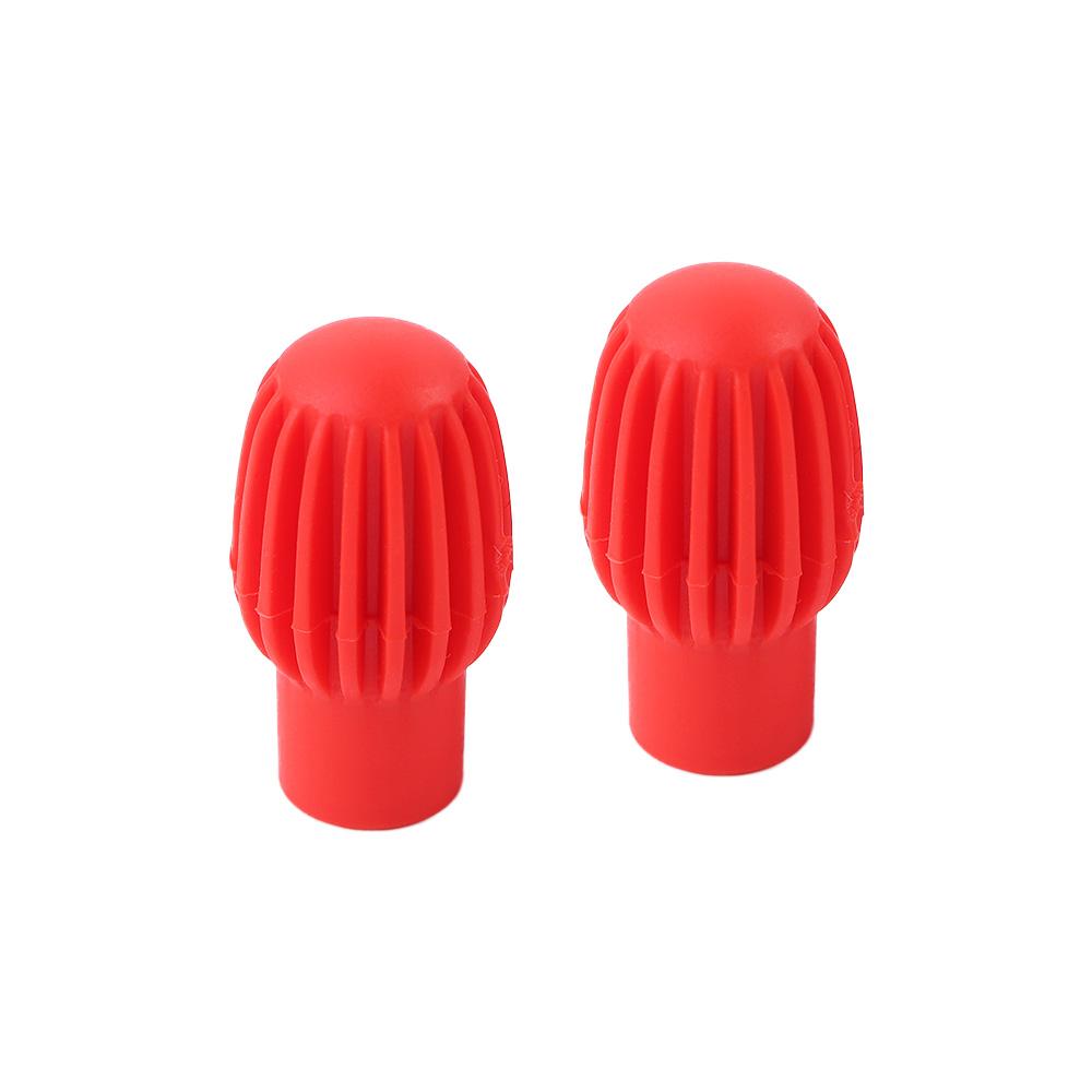 Silicone Sleeves Percussion Accessory Drumstick Mute Damper Drum Stick Head Drum Stick Practice Tip