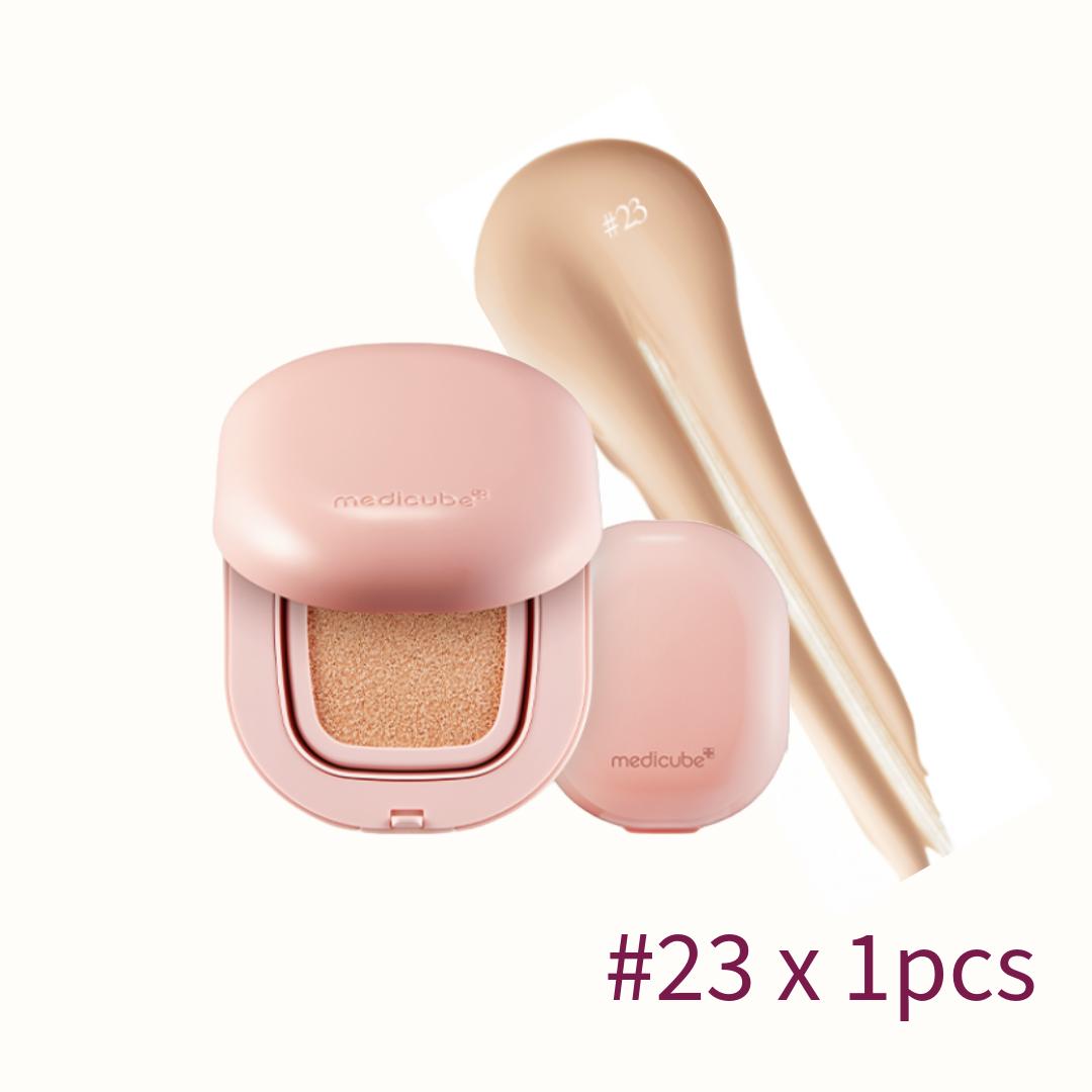 

Medicube Pro Glutathione Glow Cushion SPF50+ PA++++ 15г (Оттенок 21 / Оттенок 23), Medicube Pro Спонж для сияния с глутатионом (9 вариантов) #no.23 x 1pcs