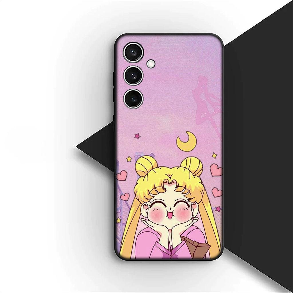 Anime S-Sailors-Poster Moon for Samsung Galaxy A17 A07 A04 J7 J5 J2 Prime J8 A01 A02 A03 A23 A71 A72 A41 M06 M16 M17 M23 Case