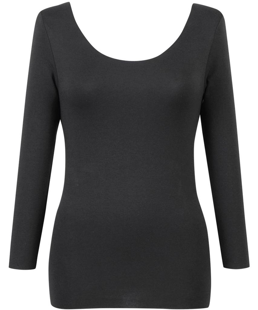 Warm Cotton Show Through Resists Stuffiness Cotton Comfort Long EL4872 BL L Wing/Wacoal Innerwear, 100% (Skin Side), Won't Outerwear, [Luxurious