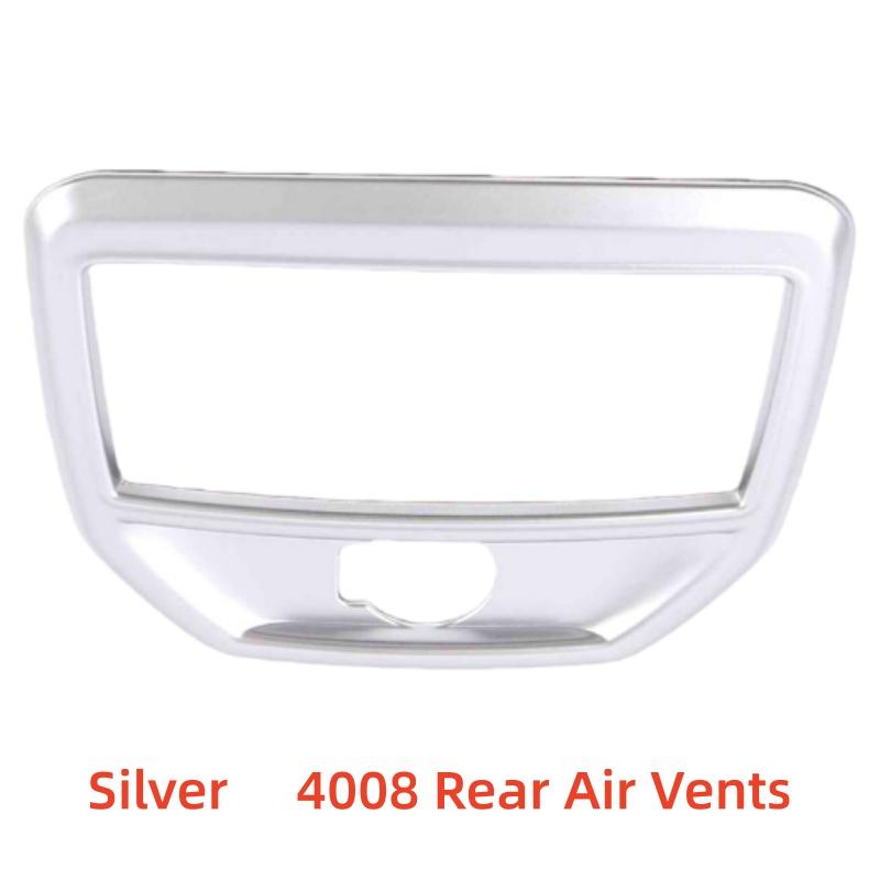 Car Upgrade Stickers 4008 Rear Air Vents For Peugeot 3008 5008 GT 2017 2018 Modification Decoration Accessories