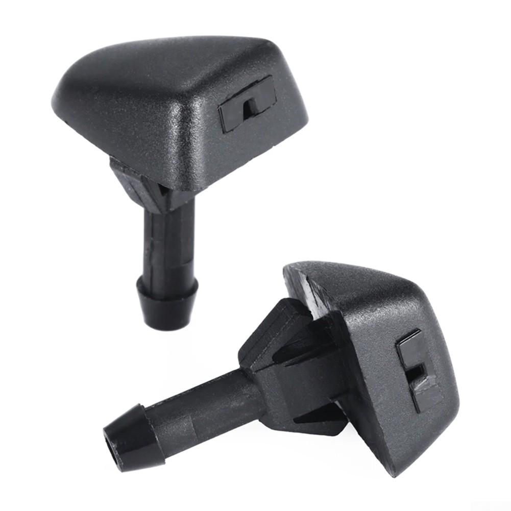 12V Wiper Nozzle 30655605 ABS Black Car Accessories