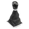 5/6 Speed Gear Shift Knob Lever HandBall Gaiter Boot Leather Cover for Ford Focus 2 MK2 Small Frame 2005 2006 2007 2008
