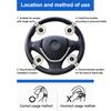 Car Steering Wheel Booster Ball Turning Spinner Knob Bearing Power Handle Rotating Universal Auto Accessories Labor Saving Kit
