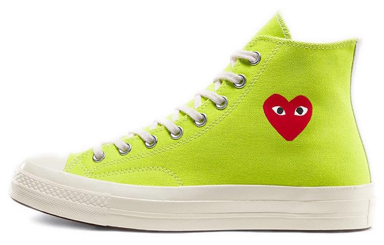 Comme des Garçons PLAY x Converse Chuck 70 High Bright Green 36.5