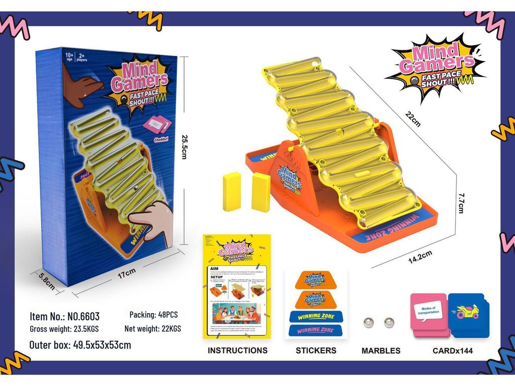 Mind Gamers Wobbly Seesaw Puzzle Game