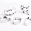 1 Set Halloween Stainless Steel Cookie Molds Pumpkin Bat Shaped Biscuit Moulds Baking Cutters for DIY Festive Cookies