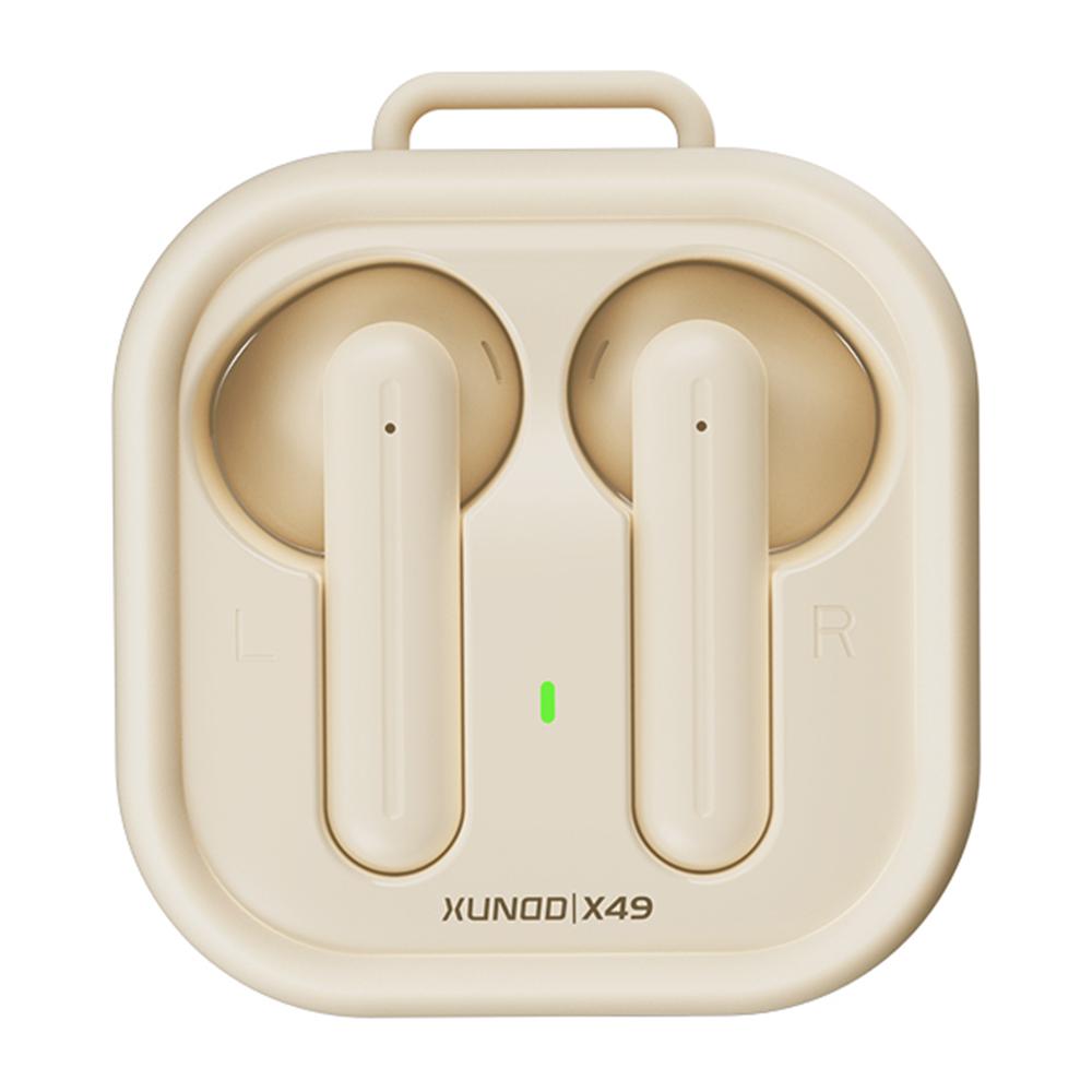 

XUNDD X49 Open Case Wireless Earphones Bluetooth-compatible 5.3 Touch Control Headphones For Home/Outdoor Use Yellow