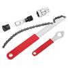 G501 Bicycle Repair Tool BracketFlywheelChainCrank Remover Multifunction Bike Accessory
