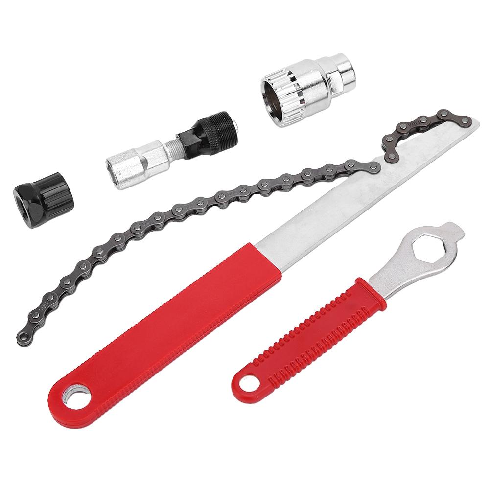 G501 Bicycle Repair Tool BracketFlywheelChainCrank Remover Multifunction Bike Accessory