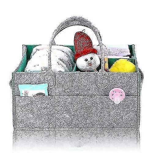 Baby Diaper Caddy Organizer Portable Holder Bag, Nursery Essentials Storage Bins - PR