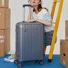 New Lightweight 20'' Student Carry-On Suitcase with Silent Universal Wheels for Women