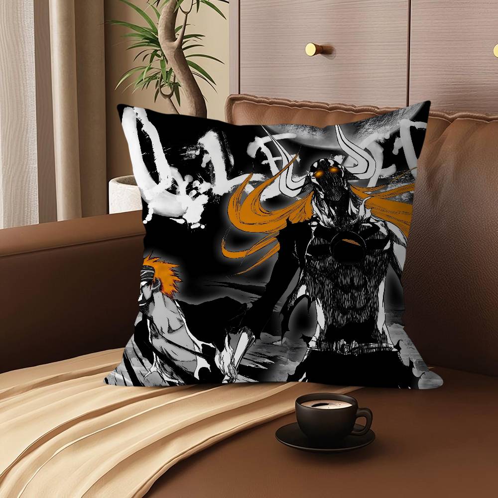 K-Kurosaki Ichigo Cartoon Animation Pillow Cover Sofa Cushion Cover Home Room Decoration Children Gift
