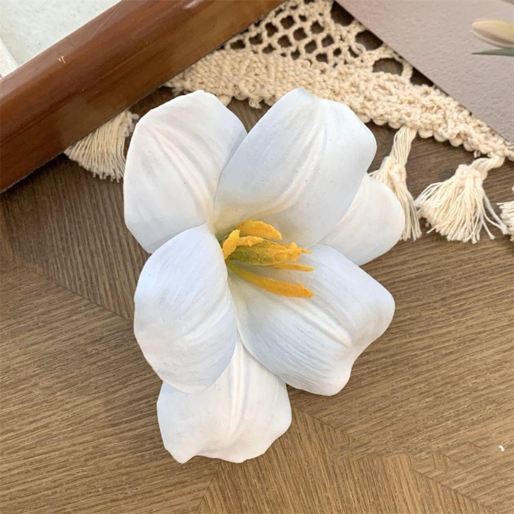 Korean Style Simulation Flower Hair Clip Bohemian Style Tulip Flower Hairpin Elegant   Holiday