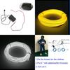 Flexible And Bright El Wire Costume Illuminated Strips Ideal For Halloween And Christmas Decor