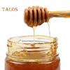 2/4Pcs Wooden Honey Mixing Stirrer Reuse Honey Dipper Sticks Honey Comb Stick Honey Spoon Burr-free Honey Stirring Tool for Honey Syrup Jam