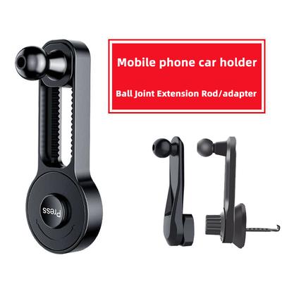 17mm Kugelgelenk Verlängerungsstange für Auto Lüftungsschlitz Handyhalterung GPS-Halterung Auto Luftauslässe Bildschirm Armaturenbrett Handyhalter Zubehör