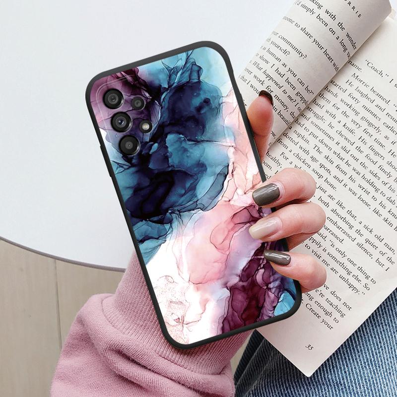 Case For Samsung Galaxy A53 5G A 53 Back Cover Protective Silicone Funda Fashion Marble Stone Texture Coque For Samsung A53 Capa