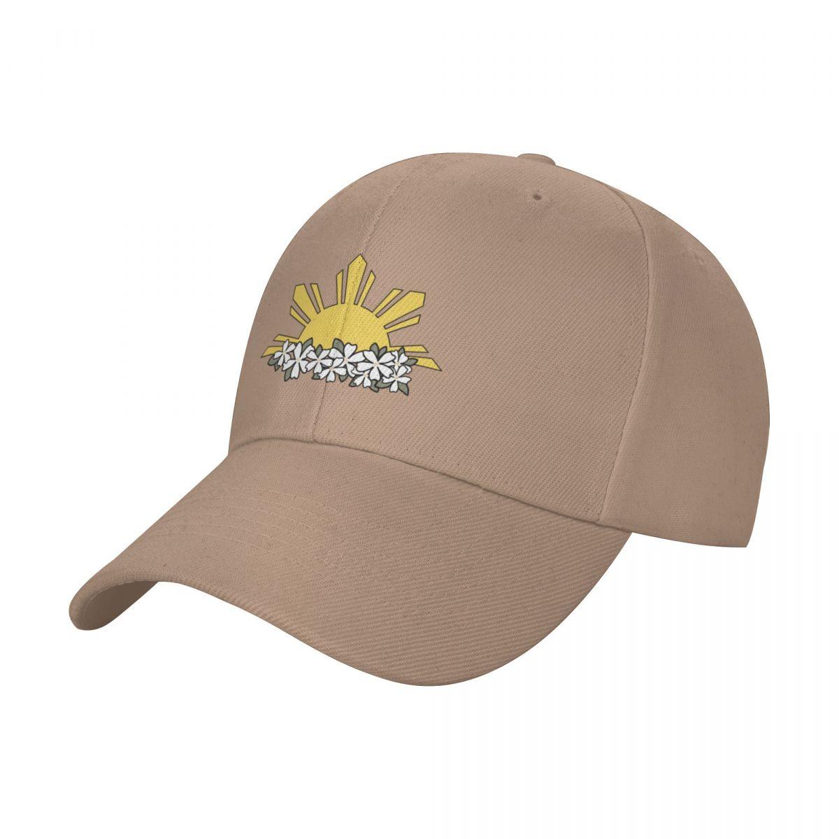 

Filipino Sampaguita Design Baseball Cap Beach Man Cap Women S