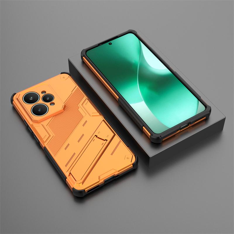 Phone Cover For Realme 15 Case Anti-knock Hard Armor Phone Holder Full Cover Case For Realme 15 Case For Realme 15 Pro 6.8 Inch