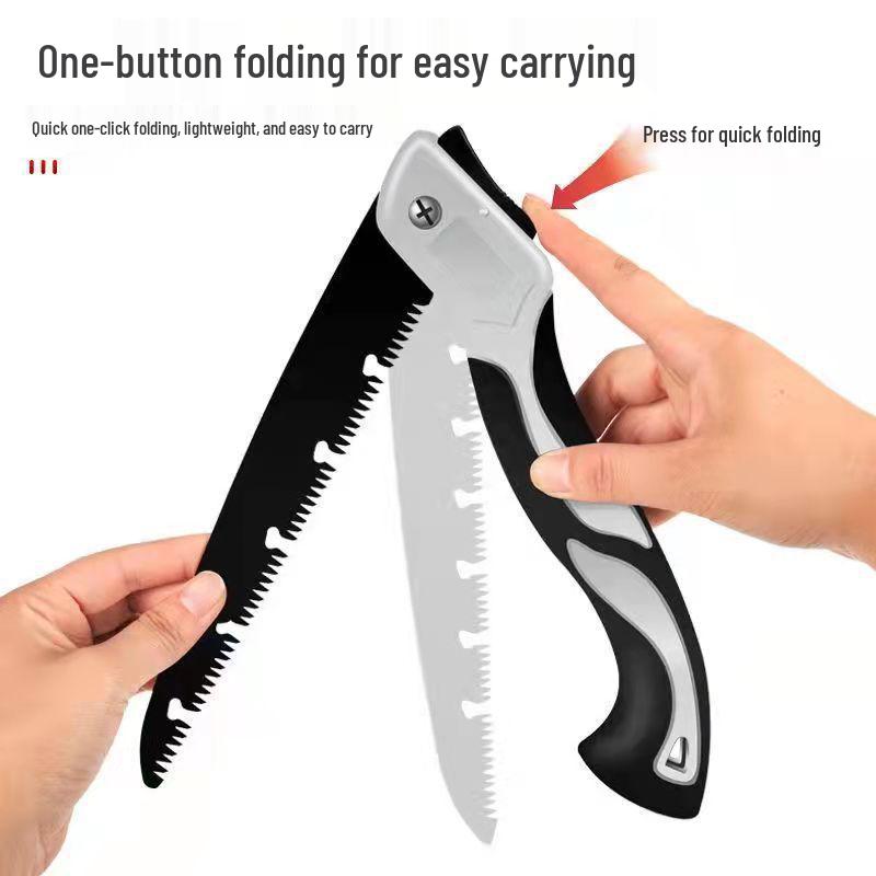 Compact Folding Hand Saw for Gardening and Pruning