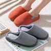 Women's Winter Indoor Furry Cotton Slippers - Thick Sole, Non-Slip, Warm & Comfortable