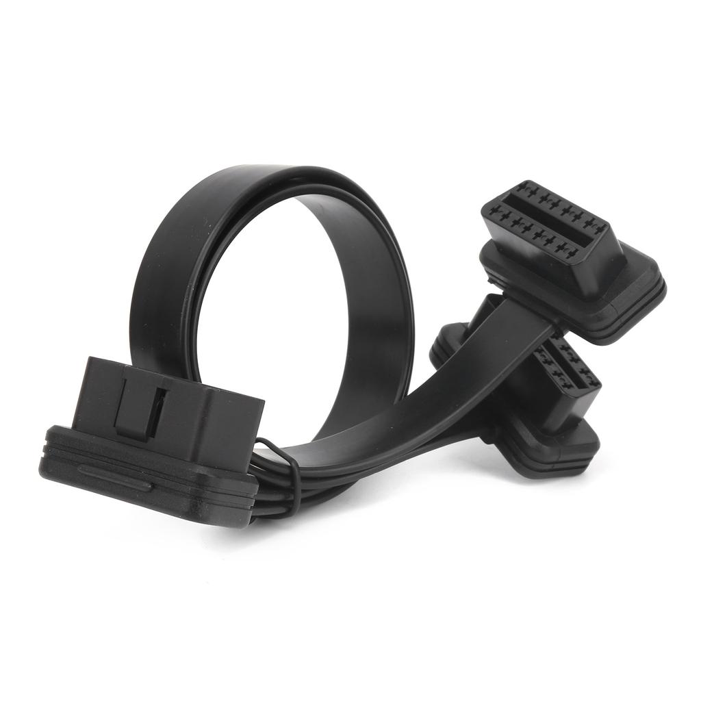 Rozdzielacz kabla przedłużającego OBD 1 do 2 Złącze 16-stykowe 0.98ft Profesjonalne narzędzie diagnostyczne do samochodów