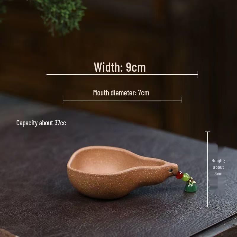 Исинская Цзыша Ручная Работа Дуань Ни Тыква Чашка для Чая - Милый Стиль Набор для Чая