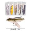 Fishing Bait Artificial Mice Swimbait Crankbait Lure 5X Realistic Fake Creature Bait Fishing Gear Accessory For Freshwater