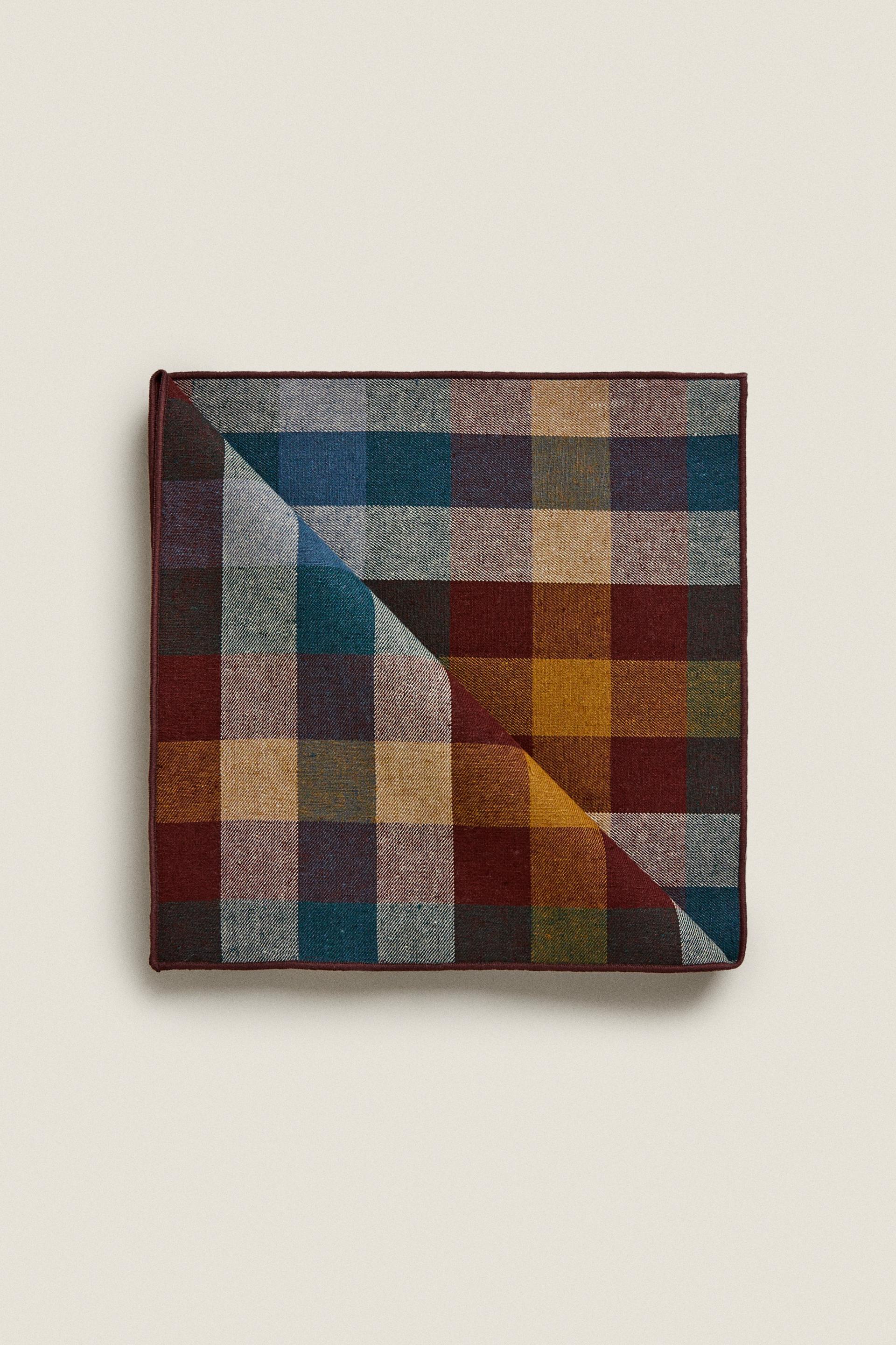 

НАБОР САЛФЕТОК ИЗ ХЛОПКОВОГО ЛЬНА В КЛЕТКУ (НАБОР ИЗ 4 ШТ.)