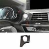 Carbon Fiber Ignition Switch Start Button Frame For BMW X3 X4 X3M X4M 2018-2021