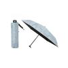 LANVIN En Bleu Folding Umbrella Parasol Sun & Rain UV Protection Drawing Flower Turquoise Blue Moonbat 22-084-12472