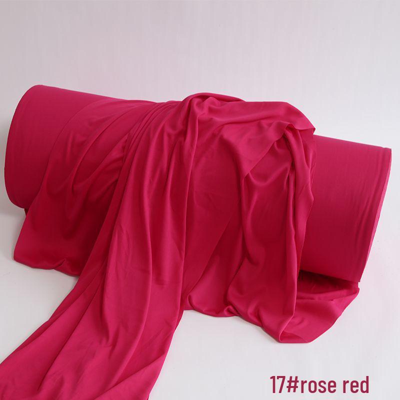 Rotolo di Tessuto Ondulato Rosso Elasticizzato in Seta di Latte per Decorazione Soffitti di Matrimonio e Auditorium