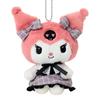 Sanrio KUROMI Mascot Holder ( Black Graph ) NEW Sanrio Characters