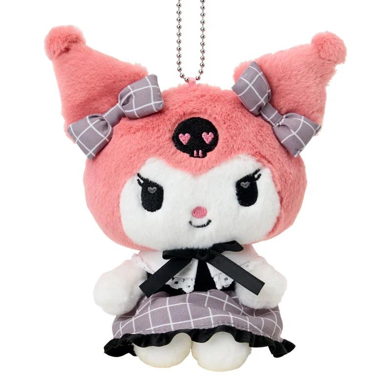 Sanrio KUROMI Mascot Holder ( Black Graph ) NEW Sanrio Characters