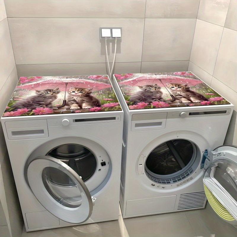 1Pcs Rubber Drying Mat With Cat and BirdPattern For Coffee Shop Restaurant Kitchen Carpet Tableware Durable Diatom Mud Table Mat Pet Mat Coffeeware