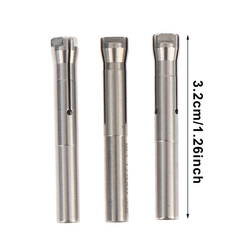 3Pcs Dental 2.35Mm 3.0Mm 3.175Mm Micromotor Collet Chuck For 102L 105L Polishing Handpiece Accessory