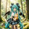 Figurină de Acțiune Hatsune Miku Diavol Mic Anime 19cm Raccoon Mic Înger Întunecat Model Colecție PVC Ornamente Periferice Animație