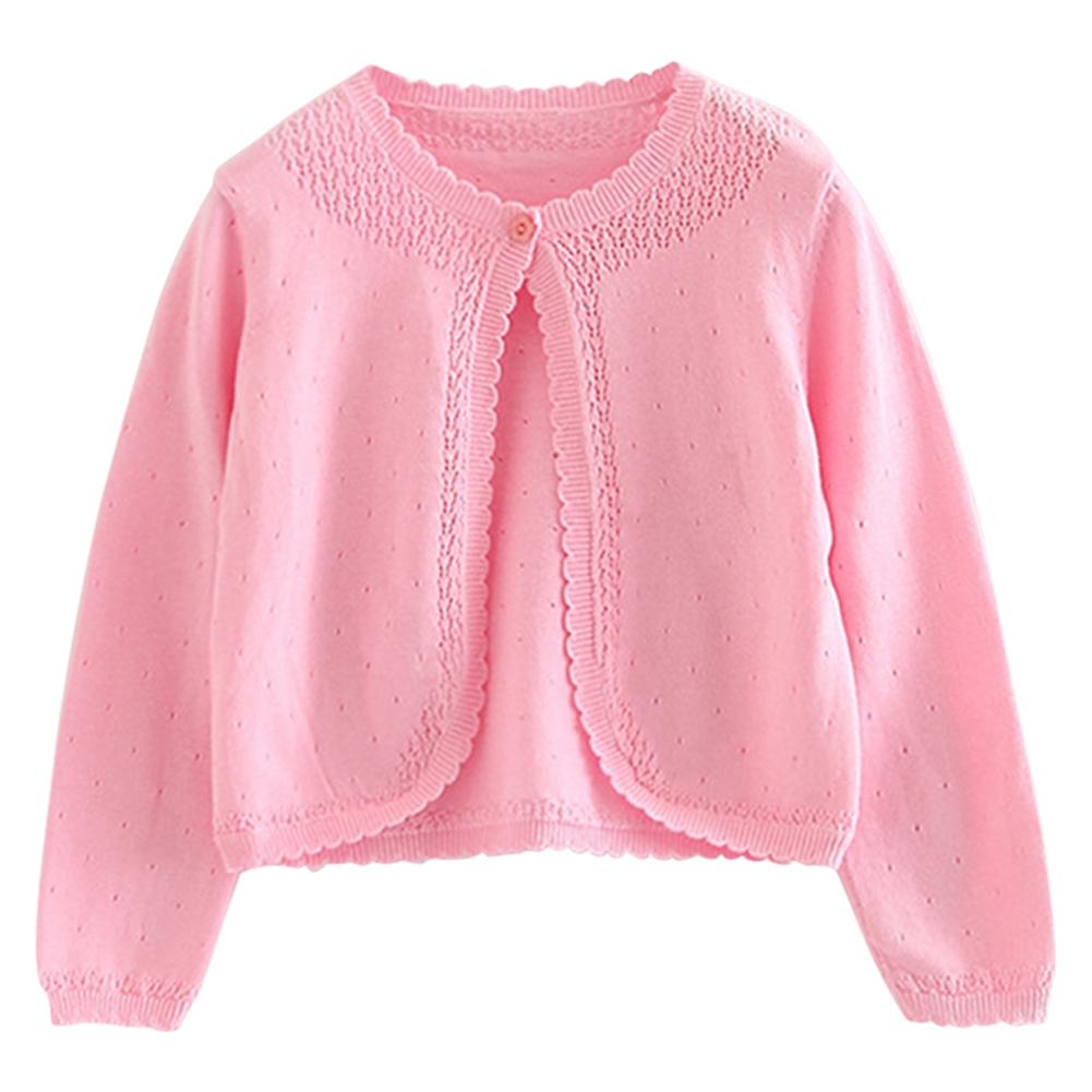 

Кардиган с шалью для маленьких девочек, элегантный дышащий топ 73