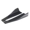 1 Pair Carbon Fiber Car Body Side Skirt Diffuser Winglet Bumper Spoiler Rear Lip