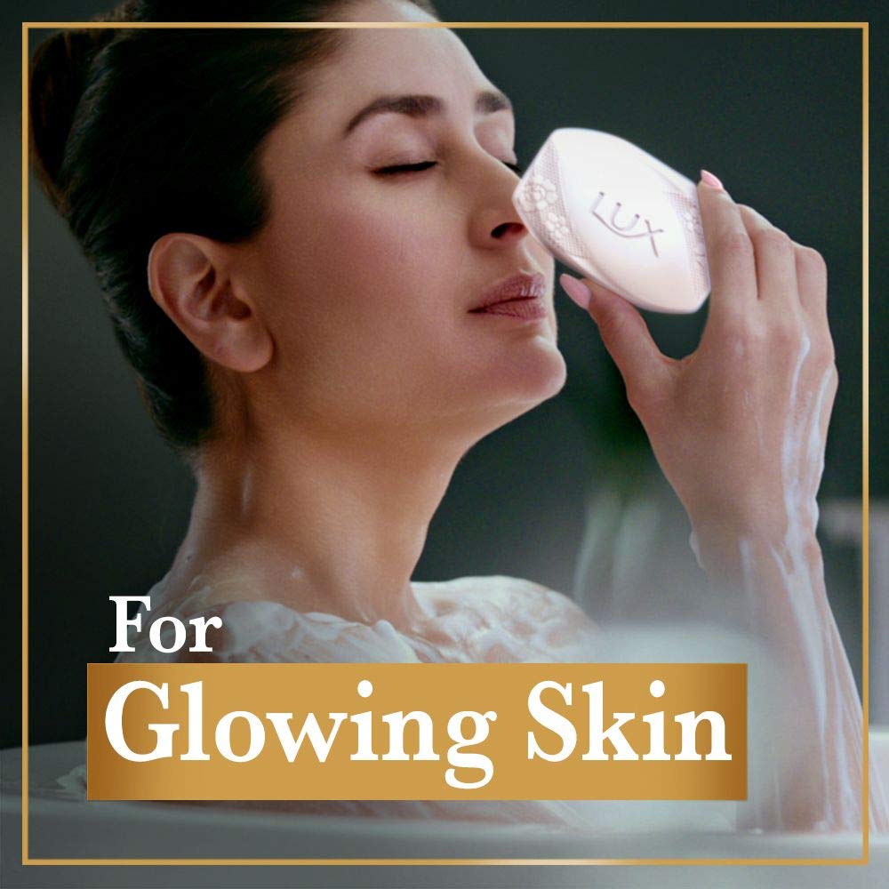 Lux Glow Jasmine And Vitamin E Beauty Soap For Glowing Soft Skin 5X100g Offer Pack
