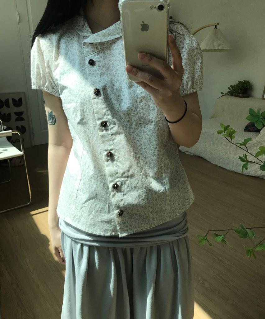 Onseuka 2 Way Lace Tube Skirt (Light Gray)