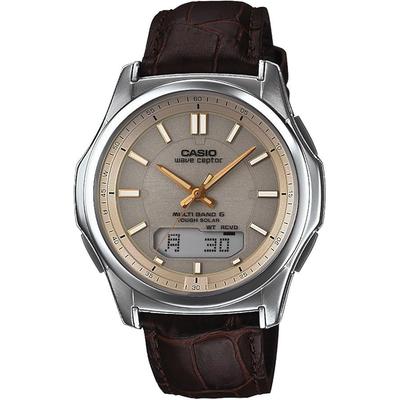 CASIO WAVE CEPTOR Wristwatch WAVE CEPTOR Radio-controlled Solar WVA-M630L-9AJF Men's Brown