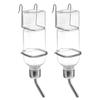 2Pcs Pet Drinking Feeder Leakproof Hanging Water Bottles 180Ml Bunny Water Fountain Hamster Rabbit Small Pet Supply