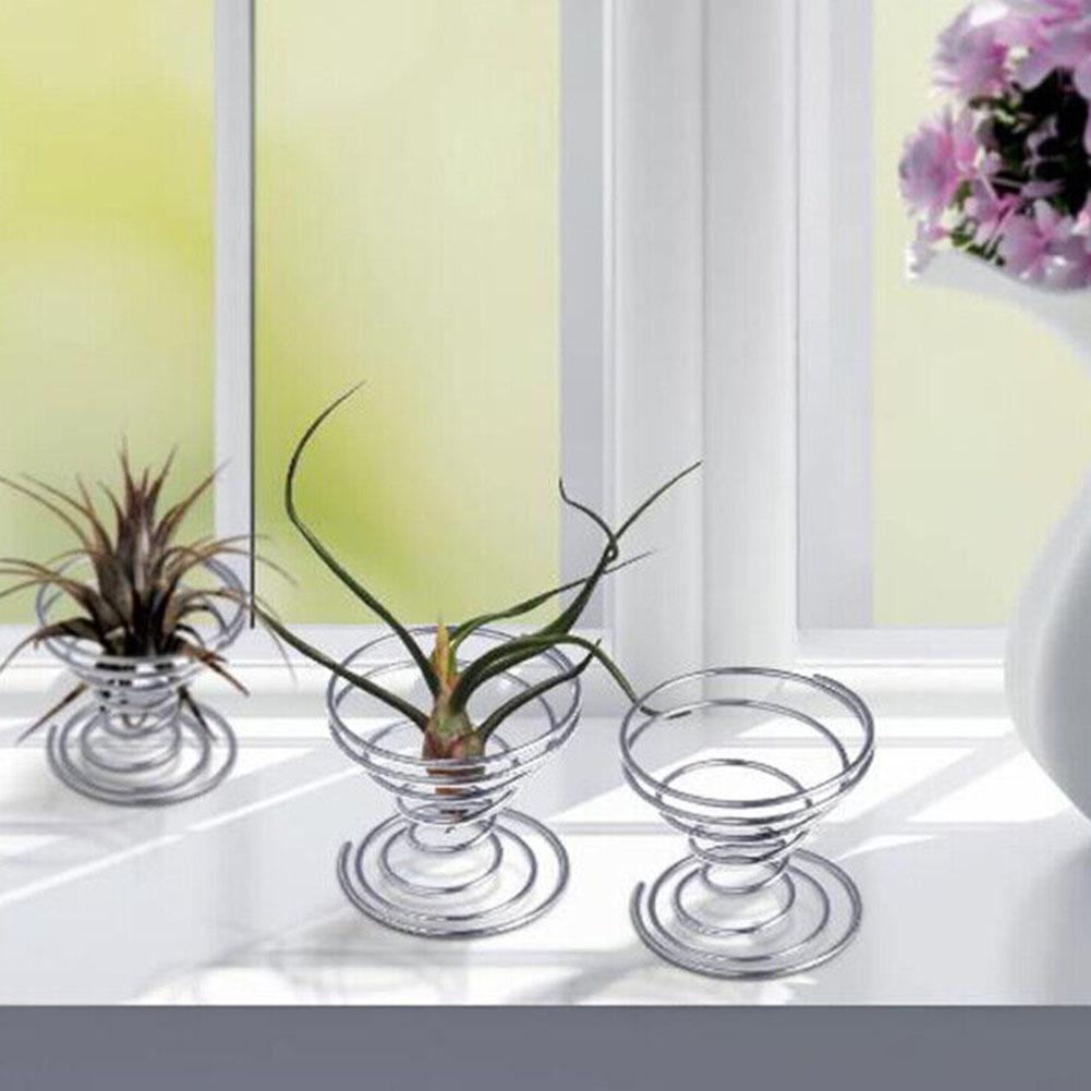 Air Plant Stand Plant Displa Stainless Steel Container