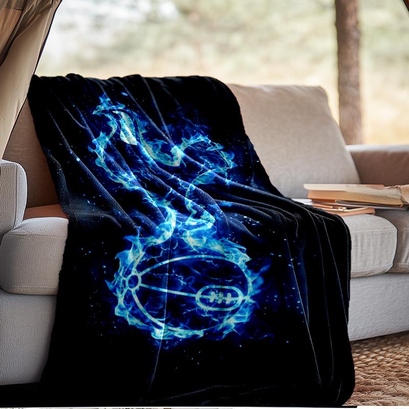 Tottenham Hotspur Fußballclub Decke Outdoor Flanelldecke für Camping, Wandern, Gartenpartys, Picknick-Zubehör, Geschenk für Familie und Freunde