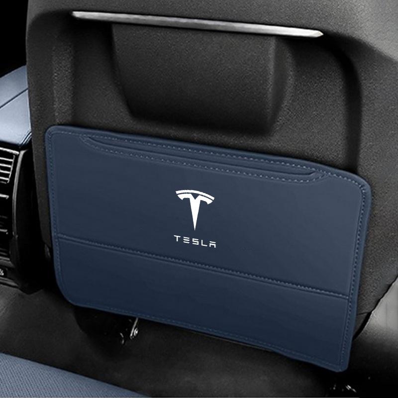 1 UNIDAD Protector Antipatadas para Respaldo de Asiento de Coche para Tesla Model 3 Model S Model X Model Y Roadster Accesorios Interiores de Automóvil