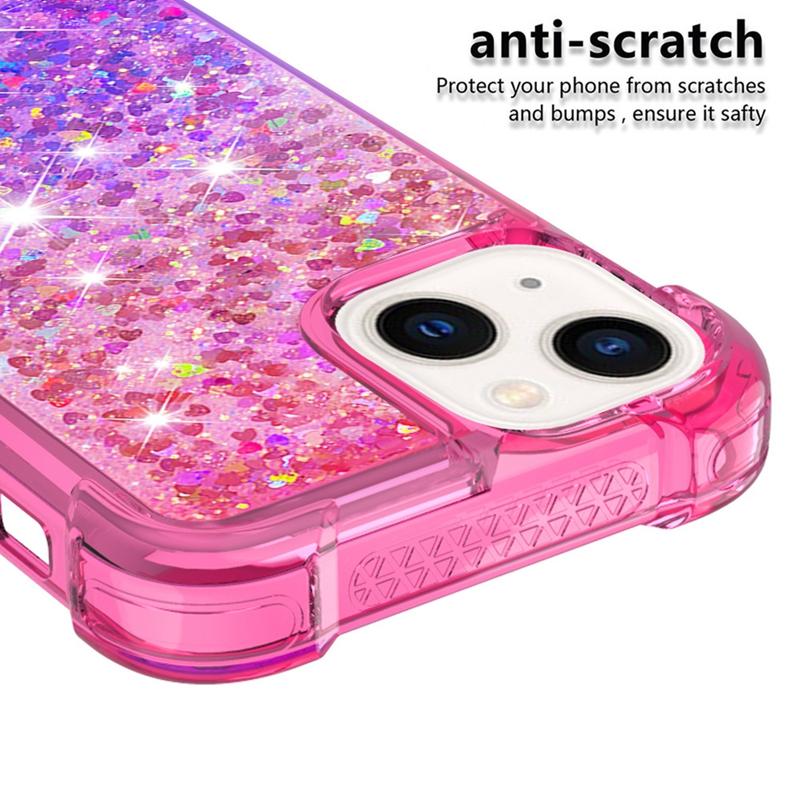 Capa Areia Movediça Z Flip7 para Samsung Galaxy Z Flip 7 6 5 Capa Gradiente Flash Glitter para Capa de Celular Galaxy ZFlip 7 Fundas Coque