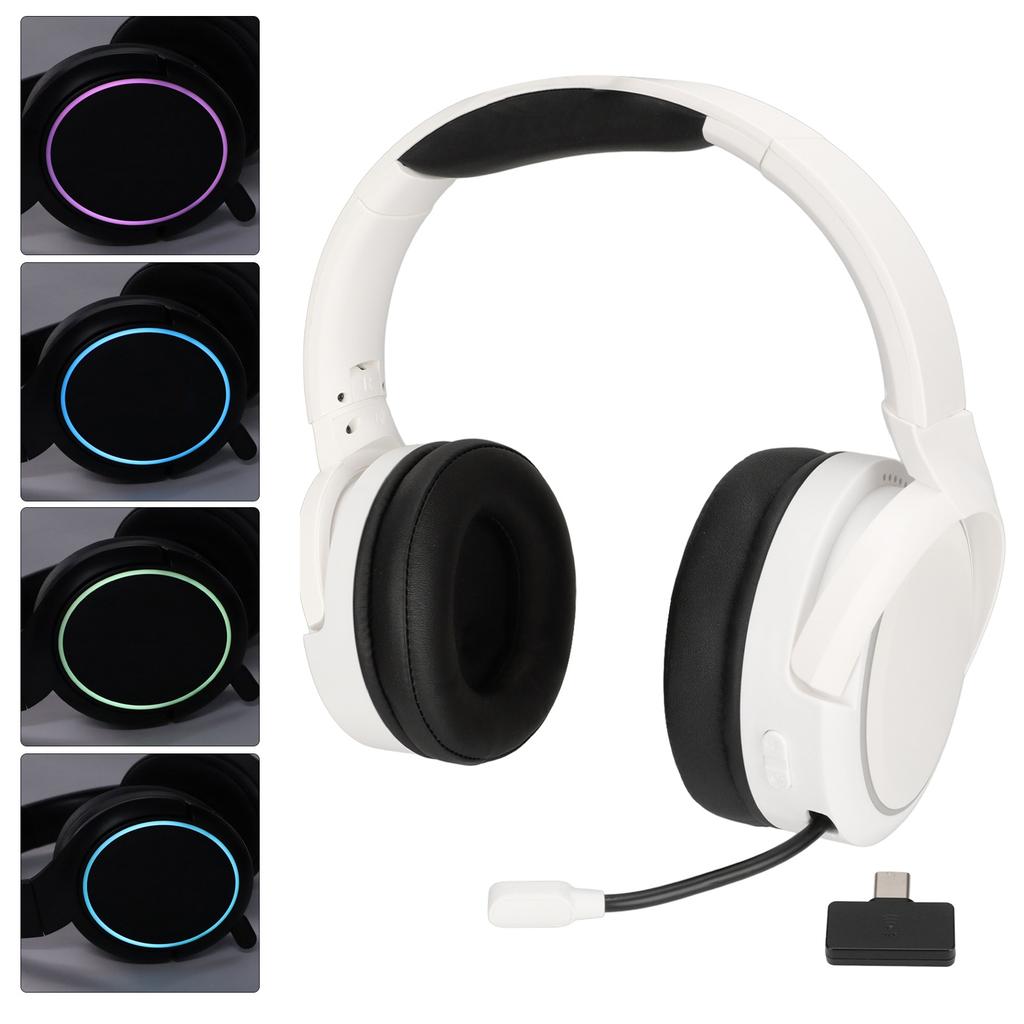 Wireless Headset 2.4G 5.1 Wireless Dual Mode Stereo Noise Cancelling Over Ear Integrated Gaming Headset